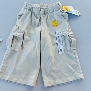 Cat & Jack Light Tan Cargo Shorts